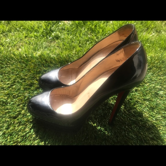 Women’s Christian Louboutin Bianca Platforms sz 7 - Picture 4 of 7